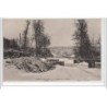 VIEUX MOULINS : l'hiver et la neige - très bon état