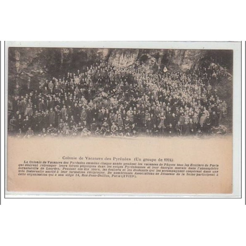 Colonie de vacances des Pyrénées - très bon état