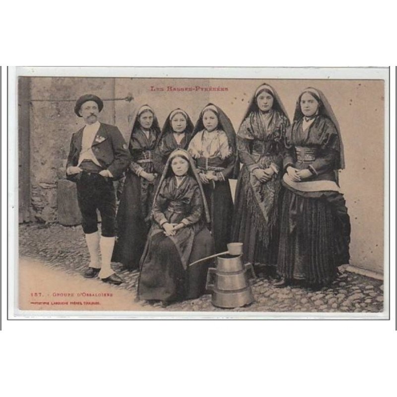 TYPES BASQUES - Groupe d'Ossaloises  - très bon état