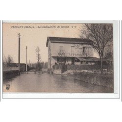 ALBIGNY - Les inondations de janvier 1910 - très bon état