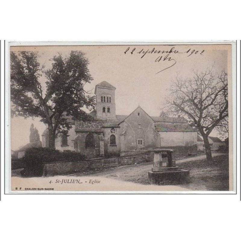 SAINT JULIEN : l'église - très bon état