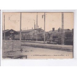 SAINT-PIERRE-des-CORPS: entrée de la gare - très bon état