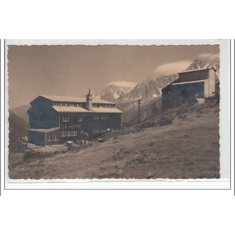 PLATEAU DE BELLEVUE : hôtel """"La Hutte"""" - alt. 800 m. - hôtel de montagne - très bon état