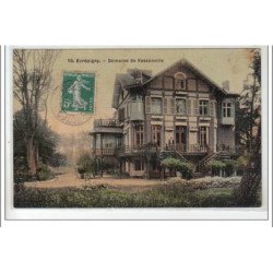 ECREPIGNY : domaine de Vassonville - CARTE TOILEE - très bon état
