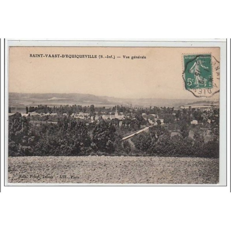 SAINT VAAST D'EQUIQUEVILLE : vue générale - très bon état