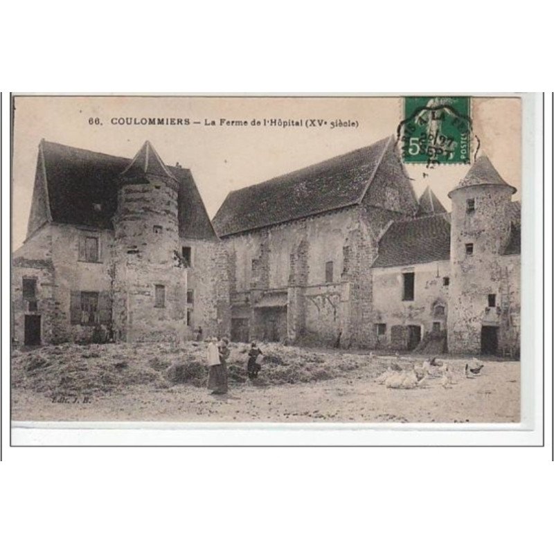 COULOMMIERS - La ferme de l'Hôpital (XVème siècle) - très bon état