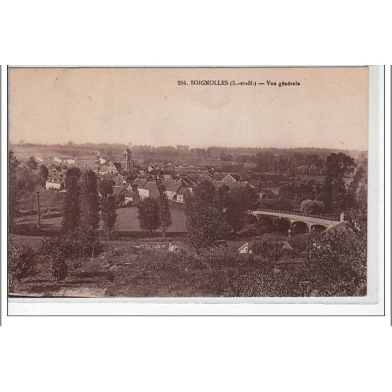 SOIGNOLLES - Vue générale- très bon état