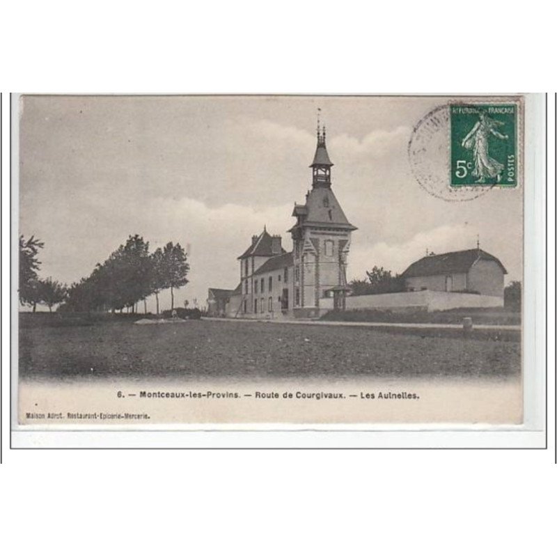 MONTCEAUX LES PROVINS - Route de Courgivaux - les Aulnelles - très bon état