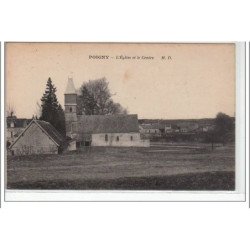 POIGNY - L'église et le centre - très bon état