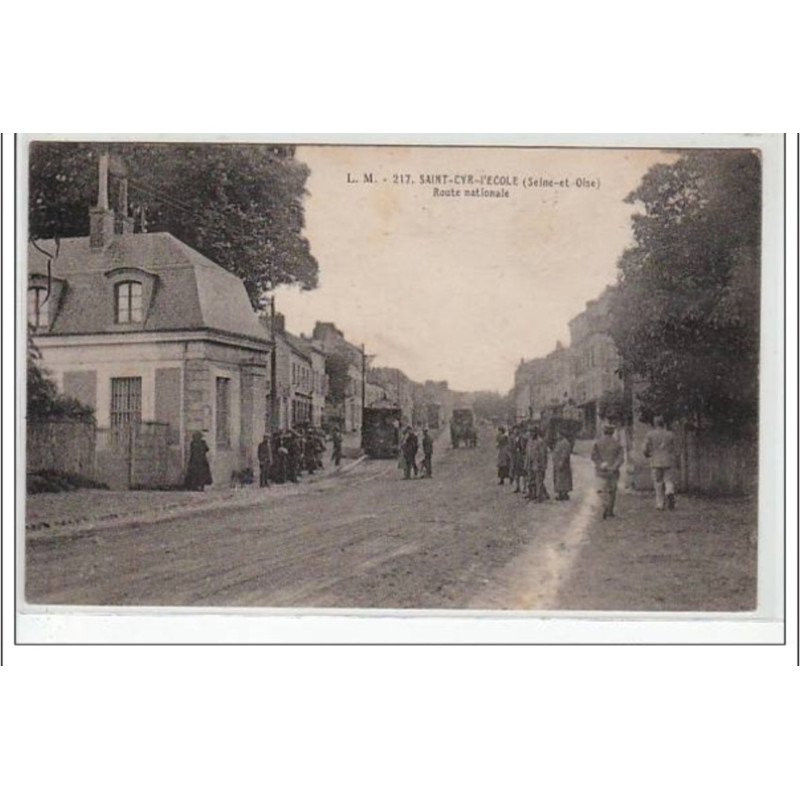 SAINT CYR L'ECOLE : route nationale - très bon état