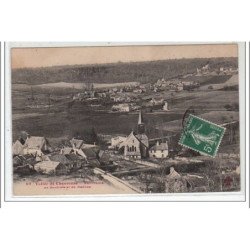 VALLEE DE CHEVREUSE : panorama de Senlis et de Garnes - très bon état