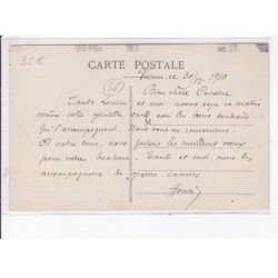 VIENNE: fêtes des enfants à la montagne 1910, char de l'alimentation - très bon état