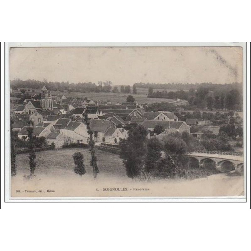 SOIGNOLLES : panorama - très bon état