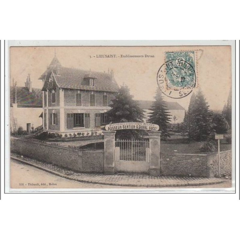 LIEUSAINT : établissements Duval - très bon état