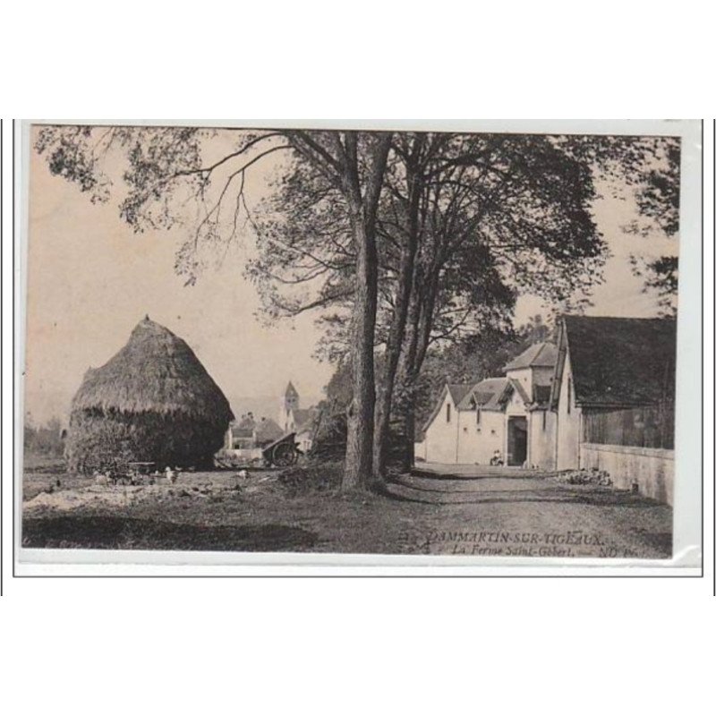 DAMMARTIN-SUR-TIGEAUX : la ferme St Gobert - très bon état