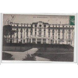 FONTAINEBLEAU : Savoy Hôtel - façade sur le parc - très bon état