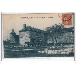 HERME : le château, la façade - très bon état
