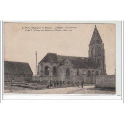 BARCY : l'église - vue latérale - village près de Meaux - très bon état