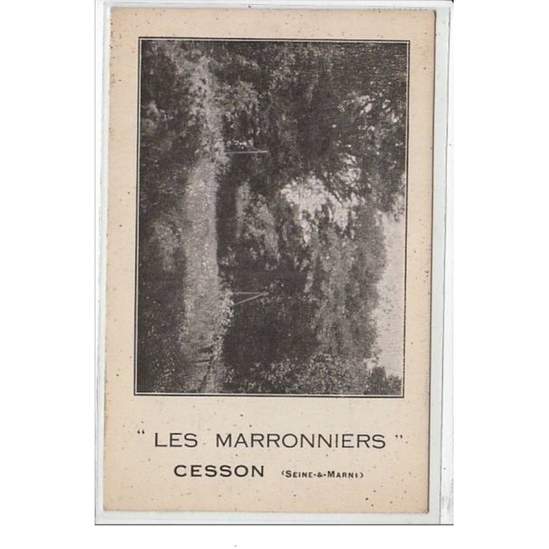 CESSON : """"les Marronniers"""" - très bon état