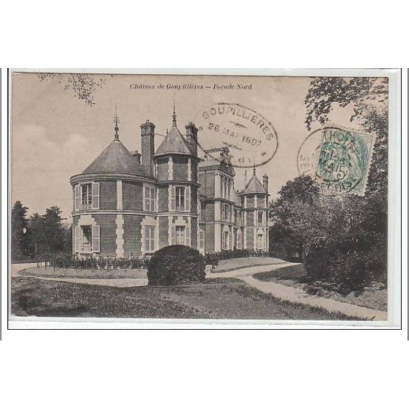 Château de Goupillières - façade Nord - très bon état
