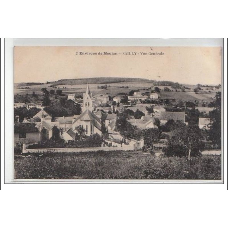 SAILLY : environs de Melan - vue générale - très bon état