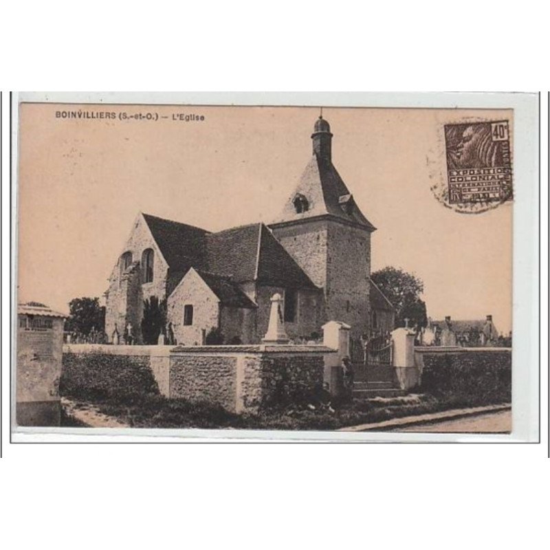 BOINVILLIERS - L'église - très bon état