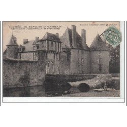 BEAULIEU SUR PARTHENAY - Château de la Guyonnière - très bon état