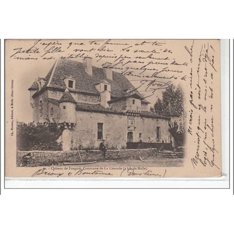 Château de FAUGERE - commune de LA COUARDE - très bon état Château de FAUGERE - commune de LA COUARDE - très bon état