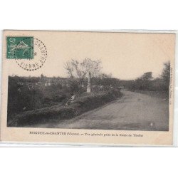 BRIGUEIL LE CHANTRE : vue générale prise de la route de Thollet - très bon état