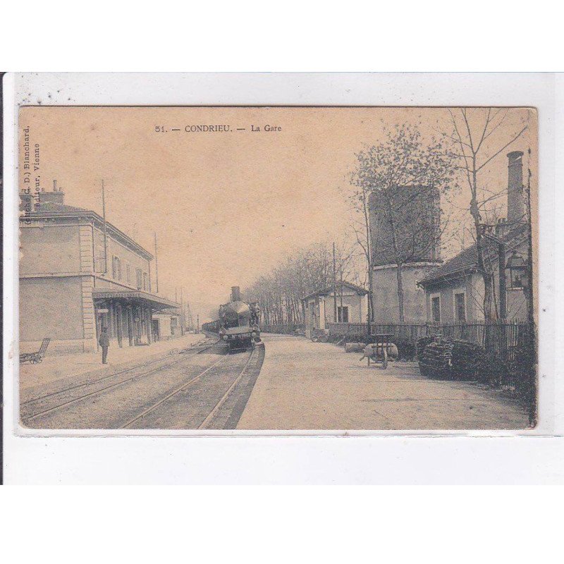 CONDRIEU: la gare - très bon état