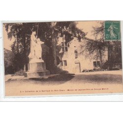 Collection de la basilique du Bois Chenu - maison de Jeanne d'Arc et groupe Mercié - très bon état