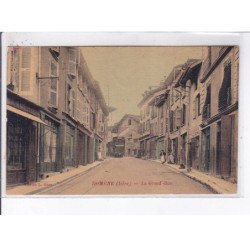 DOMENE: la grande rue, tramway - très bon état