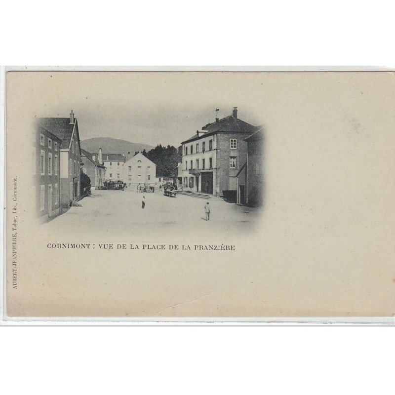CORNIMONT : vue de la place de la Franzière - très bon  état