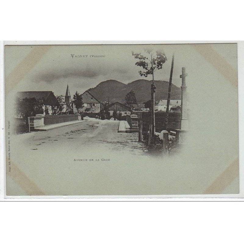 VAGNEY : avenue de la gare - très bon état