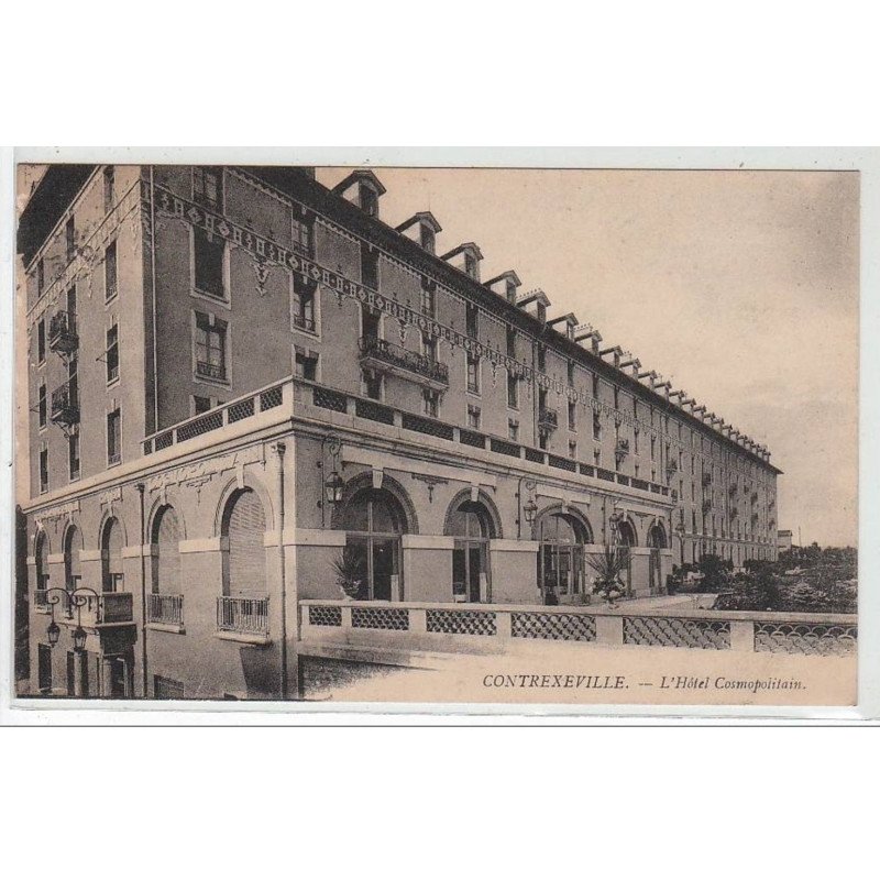 CONTREXEVILLE : l'hôtel Cosmopolitain - très bon  état