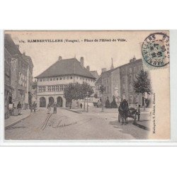 RAMBERVILLERS : place de l'hôtel de ville - très bon état