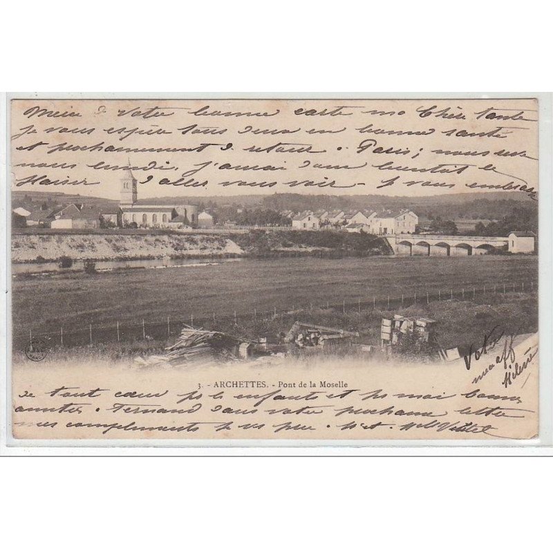 ARCHETTES : pont de la Moselle - très bon état