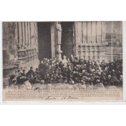 SENS : inventaire à la cathédrale (10 mars 1906, à 9h1/2 du matin) - très bon état