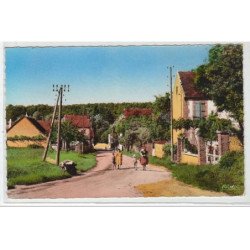 VAUDEURS : entrée du pays, route de Cerisiers - très bon état