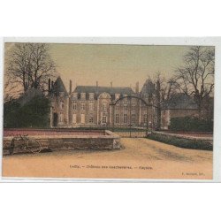 LAILLY : château des Gaschetières - CARTE TOILEE - très bon état