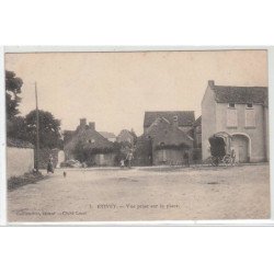 ETIVEY : vue prise sur la place - très bon état