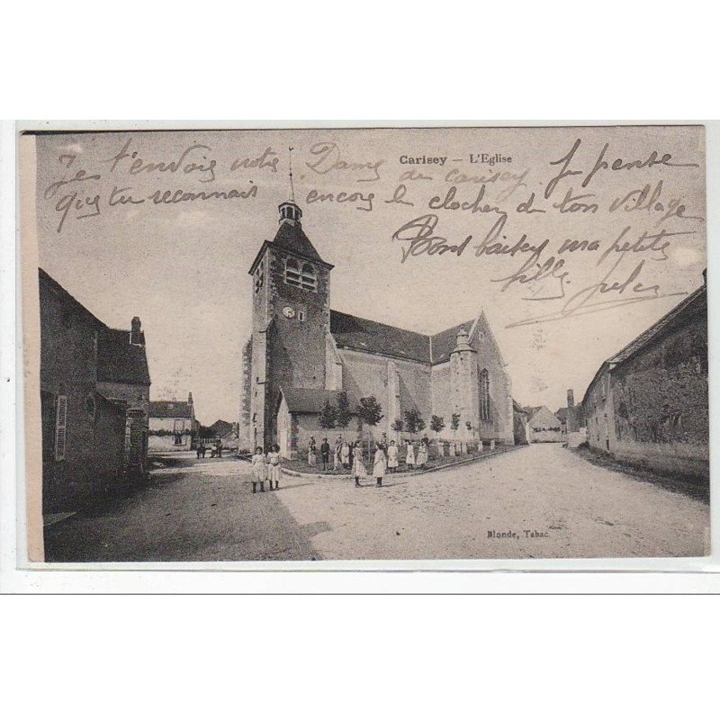 CARISEY : l'église - très bon état