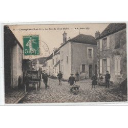 CHAMPLAN : la rue du Trou-Mahet - état