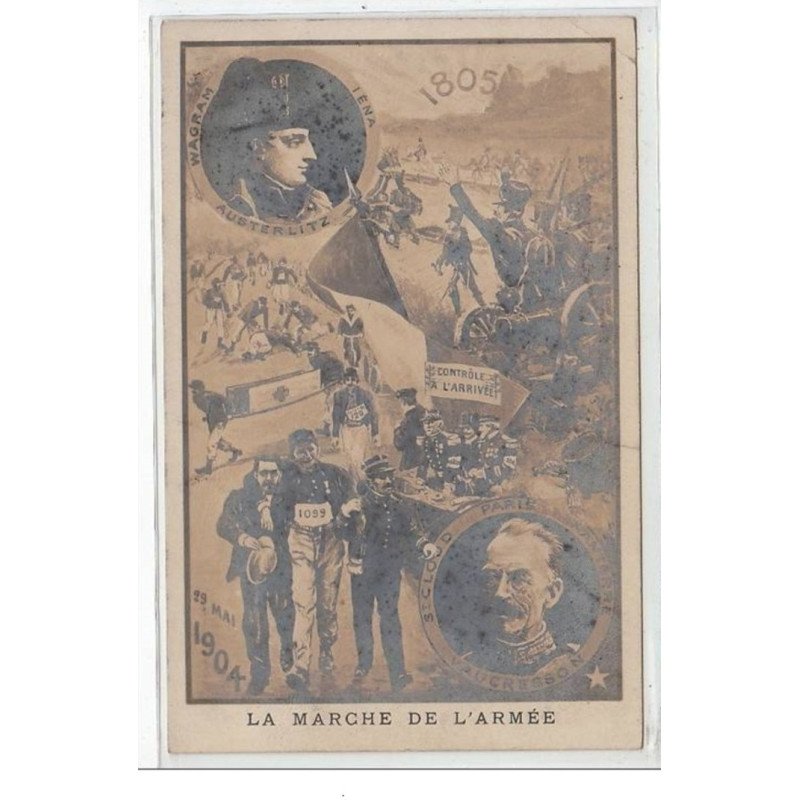 VAUCRESSON-SAINT CLOUD-PARIS-NANTERRE : la marche de l'Armée - très bon état