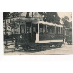 VERSAILLES : "photo environ 1950 format et papier CPA" tramway E et F - tres bon etat