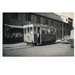 VERSAILLES : "photo environ 1950 format et papier CPA" tramway 17 le chesnay, porchefontaine - tres bon etat