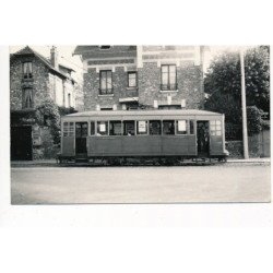 VERSAILLES : "photo environ 1950 format et papier CPA" tramway glatigny grandchamp - tres bon etat