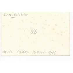 BLANC-MISSERON : "photo environ 1950 format et papier CPA" tramway 10,14 - tres bon etat