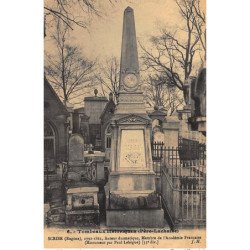PARIS : tombeaux historiques pere-lachaise Eugene Scribe - tres bon etat