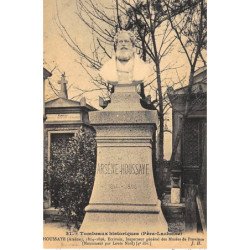 PARIS : tombeaux historiques pere-lachaise Arsene Houssaye - tres bon etat